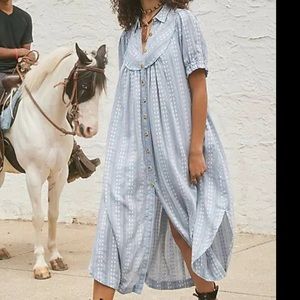 Free people rodeo midi dress